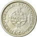 Coin, Mozambique, 5 Escudos, 1960, AU(55-58), Silver, KM:84