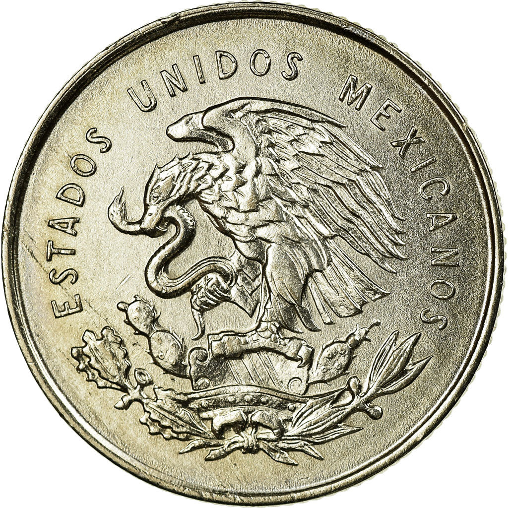 Moneda, México, 25 Centavos, 1953, Mexico City, EBC, Plata, KM:443