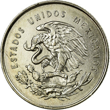 Moneda, México, 25 Centavos, 1953, Mexico City, EBC, Plata, KM:443