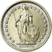 Coin, Switzerland, 1/2 Franc, 1959, Bern, AU(55-58), Silver, KM:23