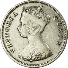 Monnaie, Hong Kong, Victoria, 10 Cents, 1897, TB+, Argent, KM:6.3
