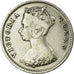 Monnaie, Hong Kong, Victoria, 10 Cents, 1897, TB+, Argent, KM:6.3