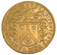 France, Royal, Token, 1654, EF(40-45), Copper, Feuardent #3576, 6.62