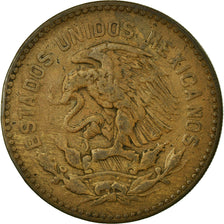 Coin, Mexico, 50 Centavos, 1957, Mexico City, VF(30-35), Bronze, KM:450