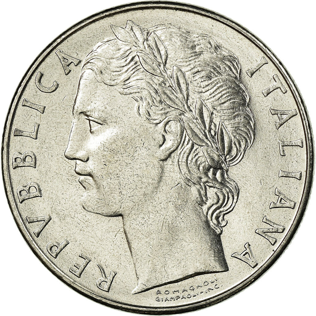 Moneta, Italia, 100 Lire, 1976, Rome, SPL-, Acciaio inossidabile, KM:96.1