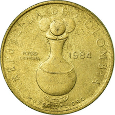 Monnaie, Colombie, 20 Pesos, 1984, TTB, Aluminum-Bronze, KM:271