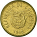 Coin, Colombia, 5 Pesos, 1990, EF(40-45), Aluminum-Bronze, KM:280