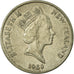 Munten, Nieuw Zeeland, Elizabeth II, 10 Cents, 1989, ZF, Copper-nickel, KM:61