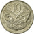 Coin, New Zealand, Elizabeth II, 10 Cents, 1989, EF(40-45), Copper-nickel, KM:61