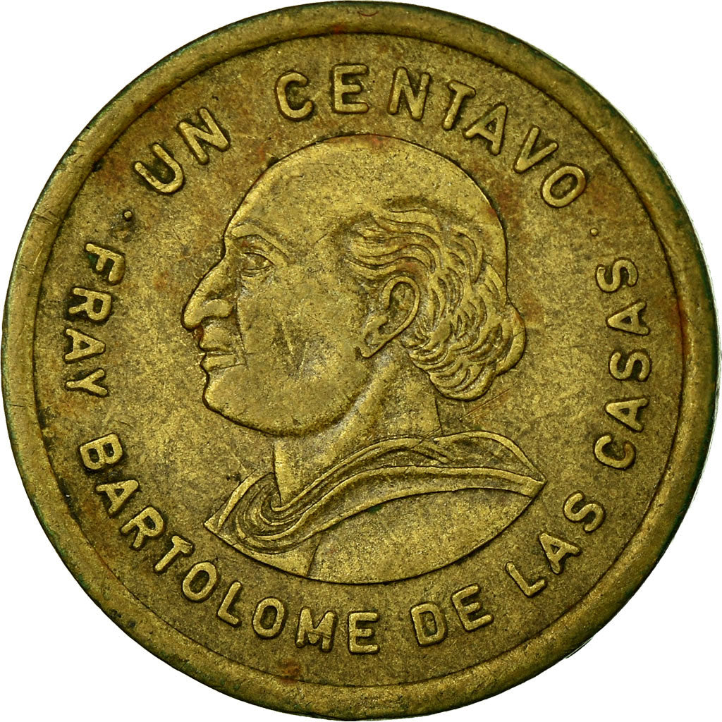 Moneta, Guatemala, Centavo, Un, 1982, MB+, Ottone, KM:275.4