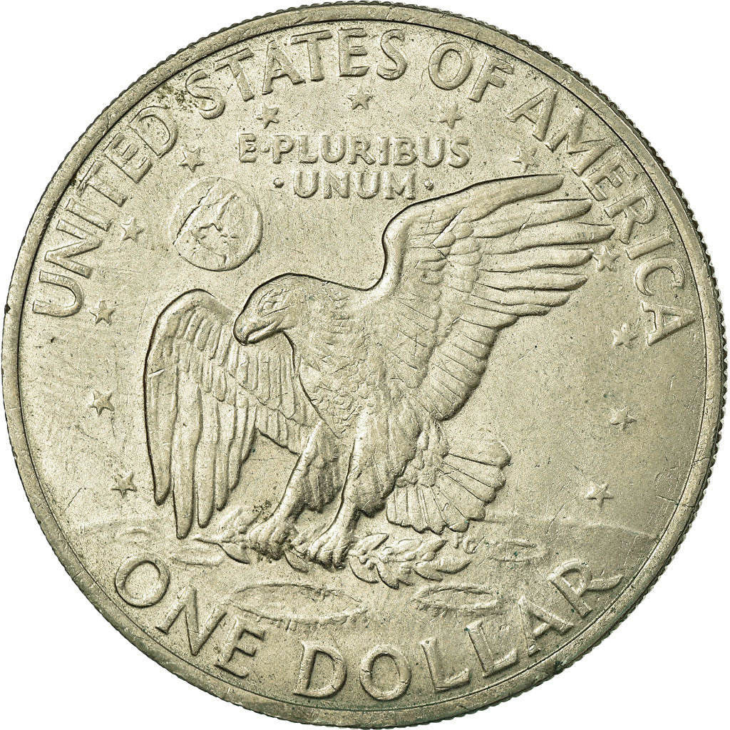 Coin, United States, Eisenhower Dollar, Dollar, 1972, U.S. Mint, Philadelphia