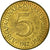 Monnaie, Yougoslavie, 5 Dinara, 1982, TTB, Nickel-brass, KM:88