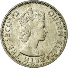 Coin, Belize, 25 Cents, 1987, EF(40-45), Copper-nickel, KM:36