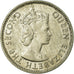 Coin, Belize, 25 Cents, 1987, EF(40-45), Copper-nickel, KM:36
