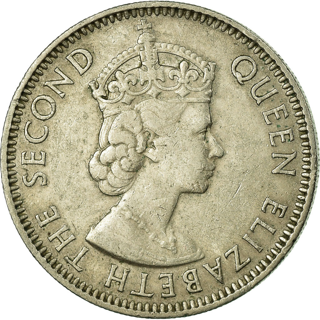 Coin, Belize, 25 Cents, 1985, EF(40-45), Copper-nickel, KM:77