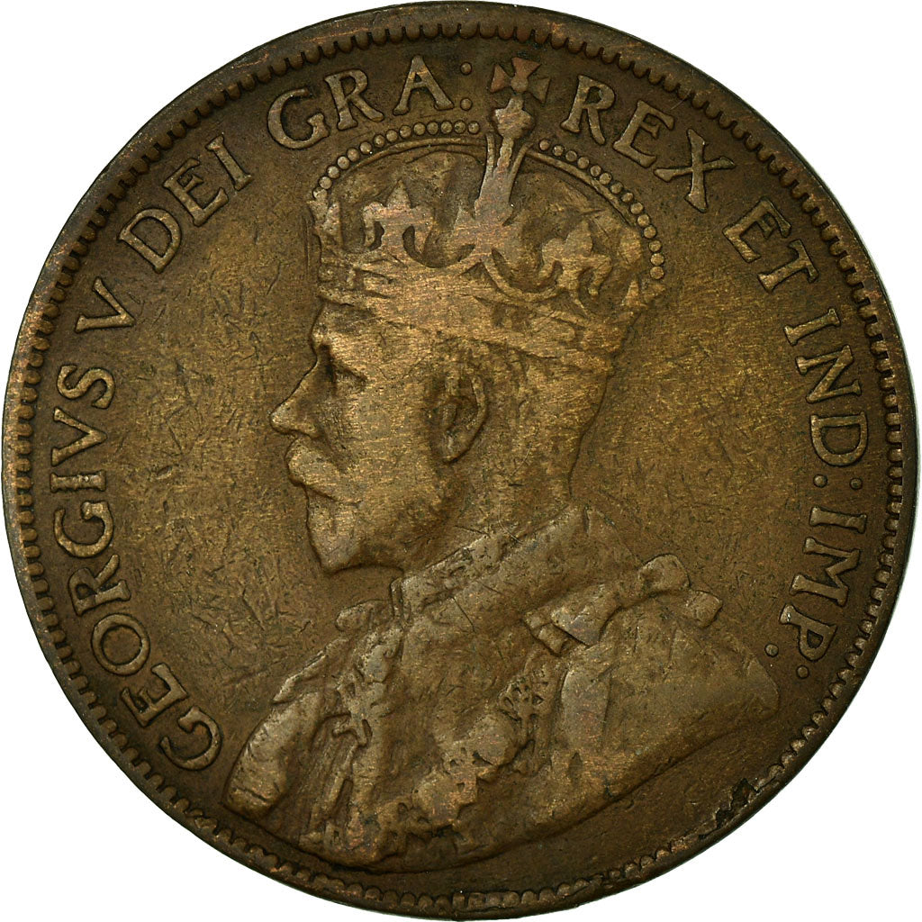 Coin, Canada, George V, Cent, 1913, Royal Canadian Mint, Ottawa, VF(30-35)