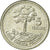 Moneta, Guatemala, 5 Centavos, 2000, EF(40-45), Miedź-Nikiel, KM:276.6