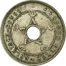 Coin, Belgian Congo, 5 Centimes, 1911, EF(40-45), Copper-nickel, KM:17