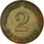 Monnaie, République fédérale allemande, 2 Pfennig, 1965, Munich, TTB, Bronze