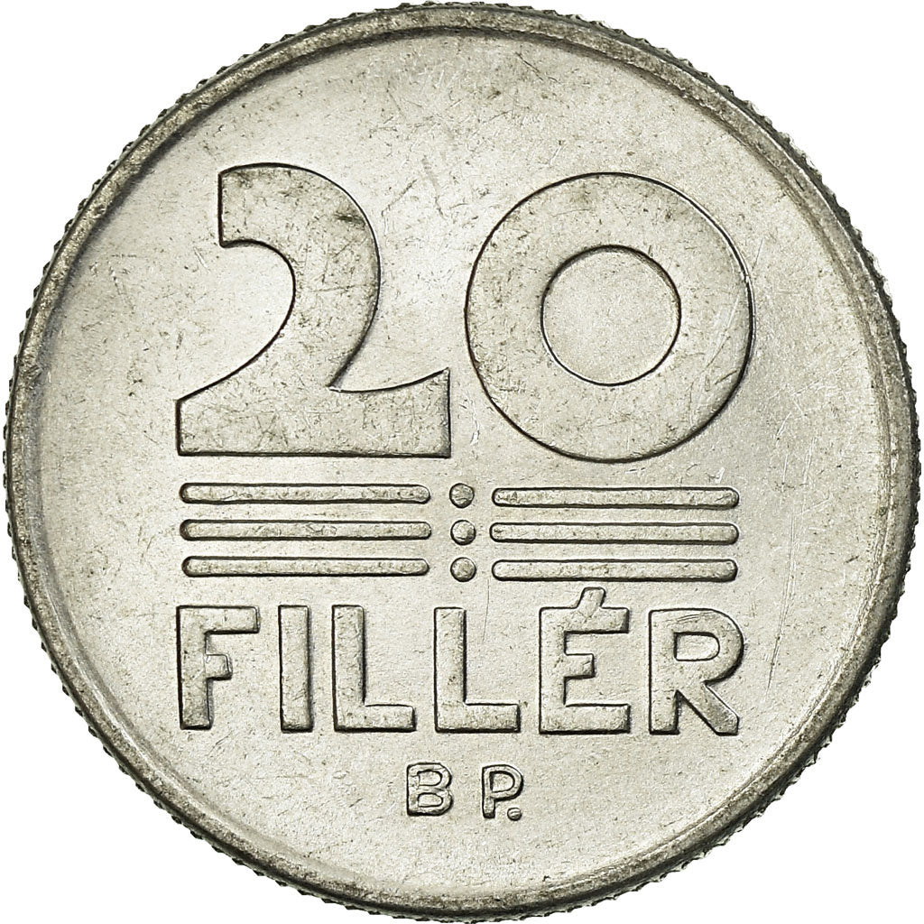 Monnaie, Hongrie, 20 Fillér, 1990, Budapest, TTB, Aluminium, KM:676