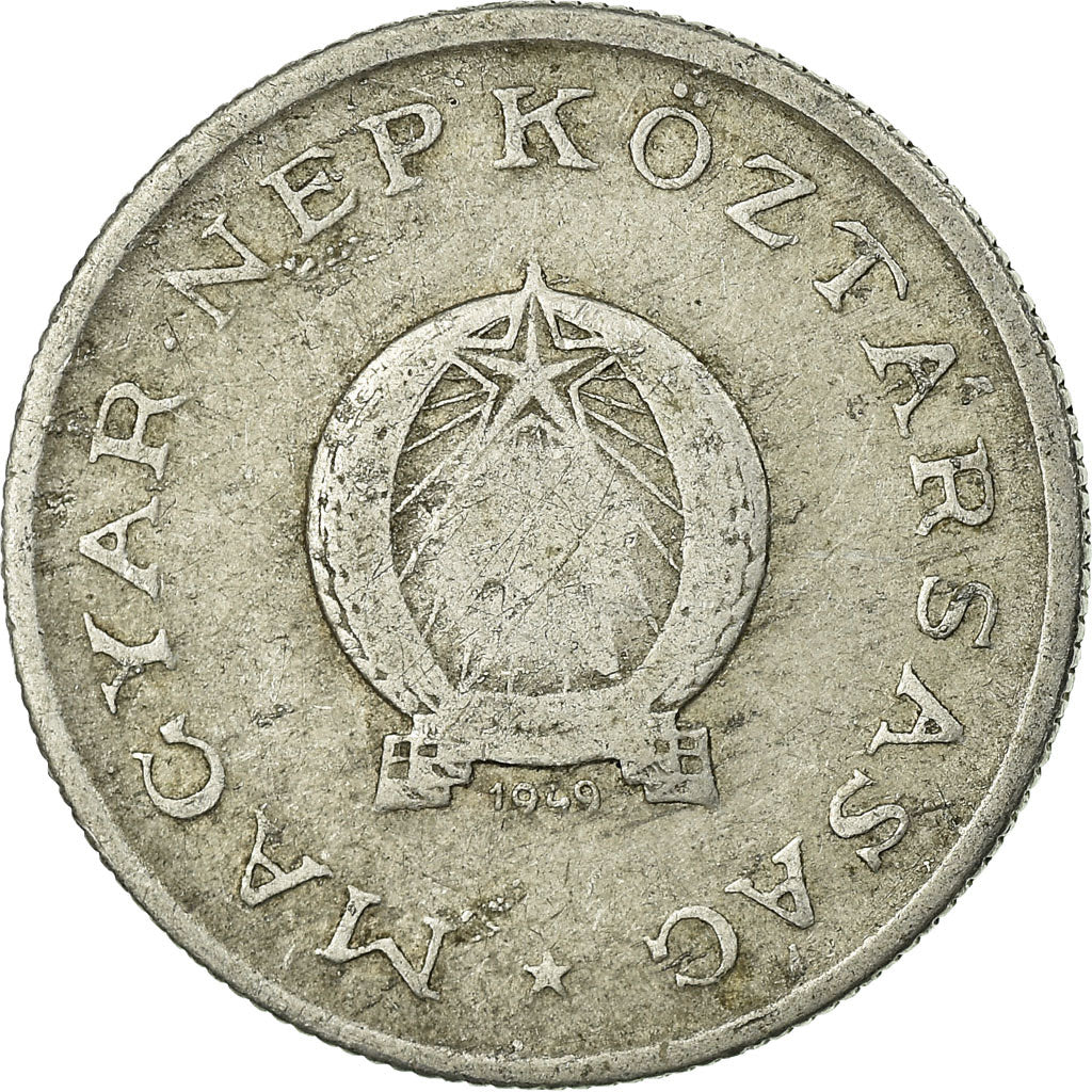 Coin, Hungary, Forint, 1949, Budapest, VF(30-35), Aluminum, KM:532