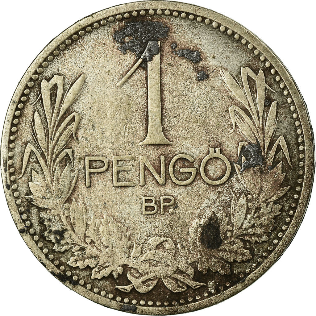 Coin, Hungary, Pengo, 1926, Budapest, VF(30-35), Silver, KM:510