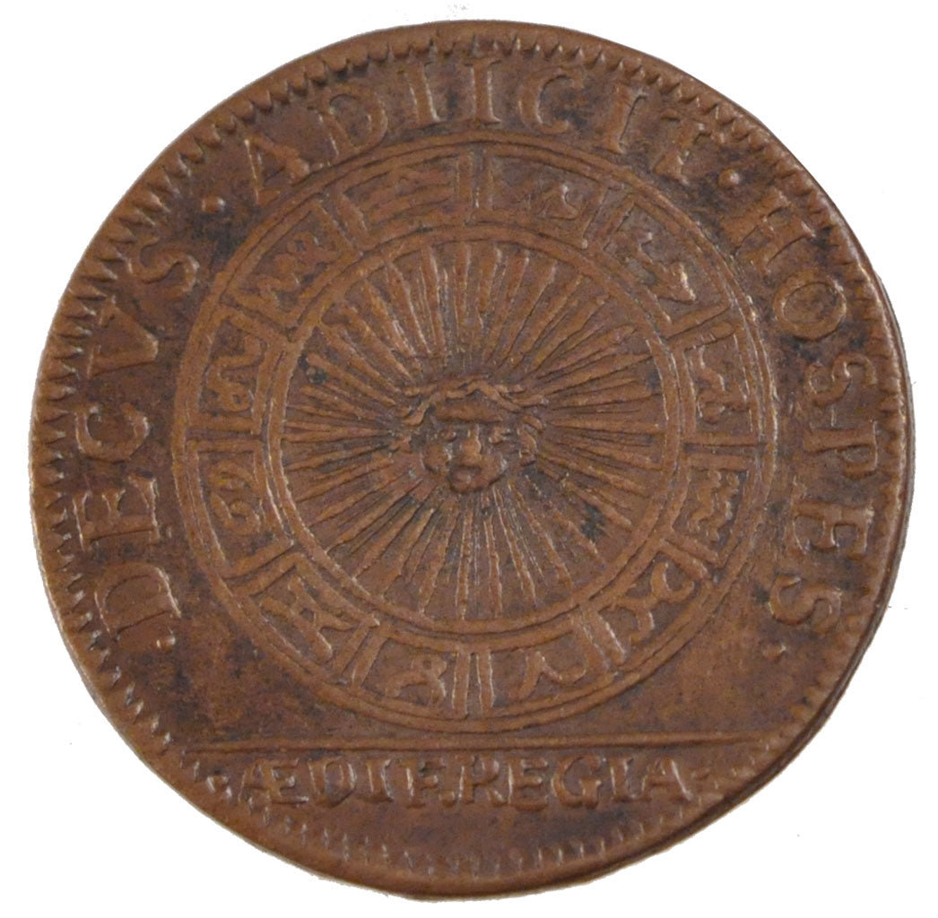 France, Royal, Token, AU(55-58), Copper, Feuardent #3022, 4.57