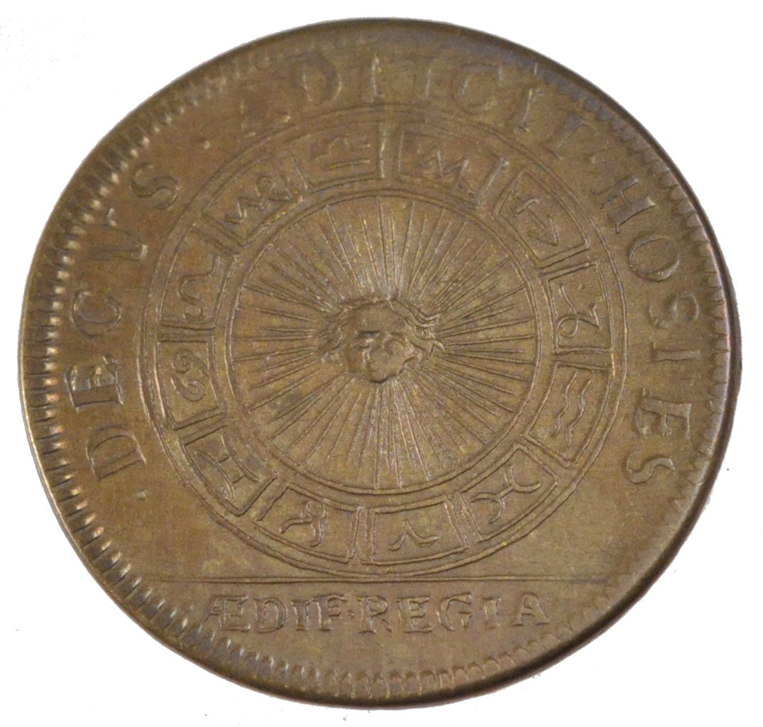 France, Royal, Token, AU(50-53), Copper, Feuardent #3023, 5.60
