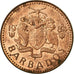 Coin, Barbados, Cent, 1984, Franklin Mint, EF(40-45), Bronze, KM:10