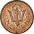 Moneta, Barbados, Cent, 1991, Franklin Mint, BB, Bronzo, KM:10