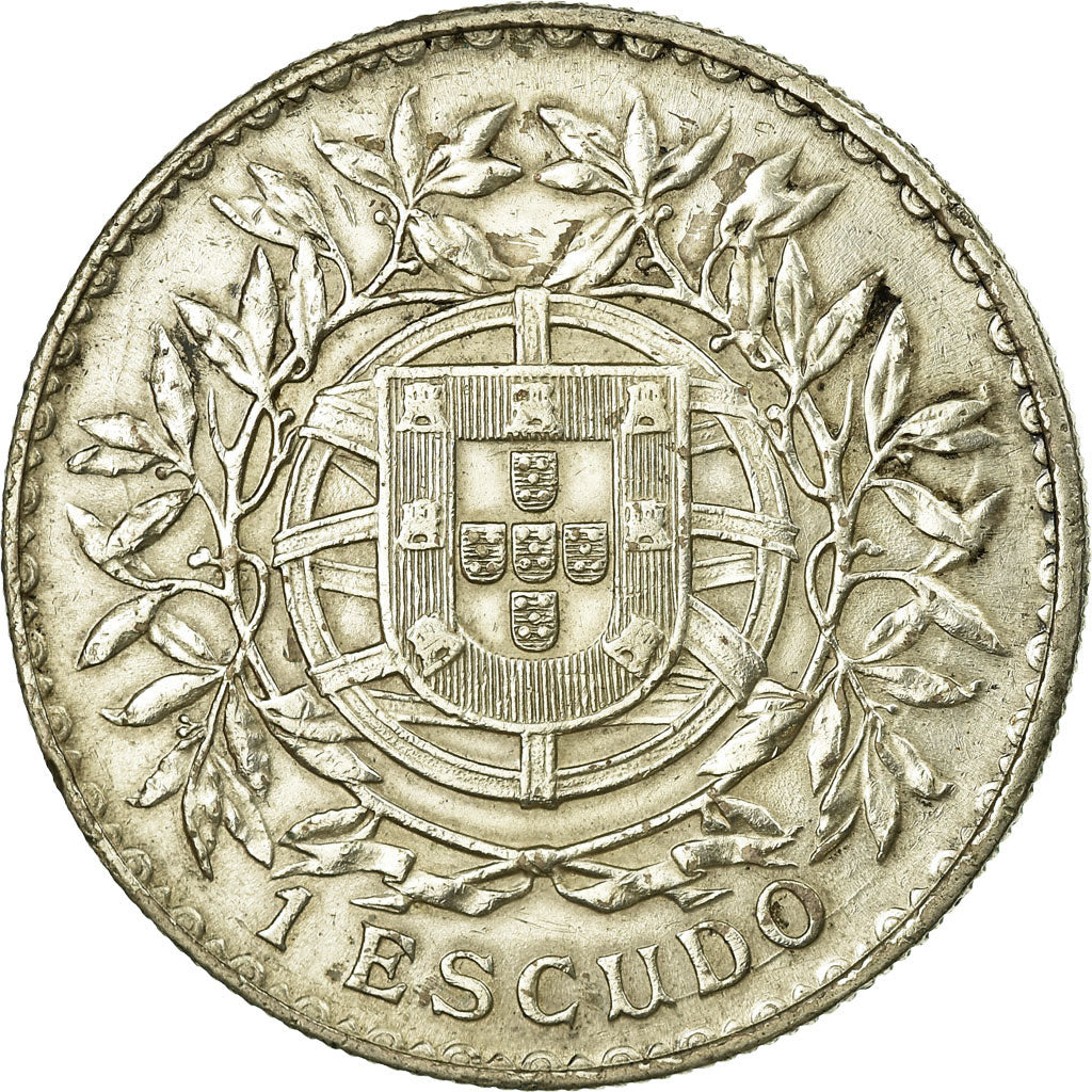 Coin, Portugal, Escudo, 1916, EF(40-45), Silver, KM:564