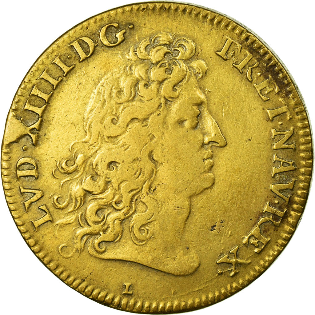 France, Token, Royal, 1679, EF(40-45), Copper, Feuardent:2378