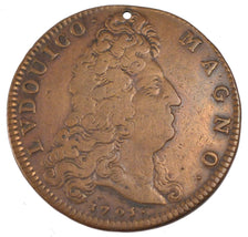 France, Royal, Token, 1705, VF(30-35), Copper, Feuardent #8520, 6.46