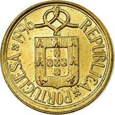 Coin, Portugal, Escudo, 1996, AU(55-58), Nickel-brass, KM:631