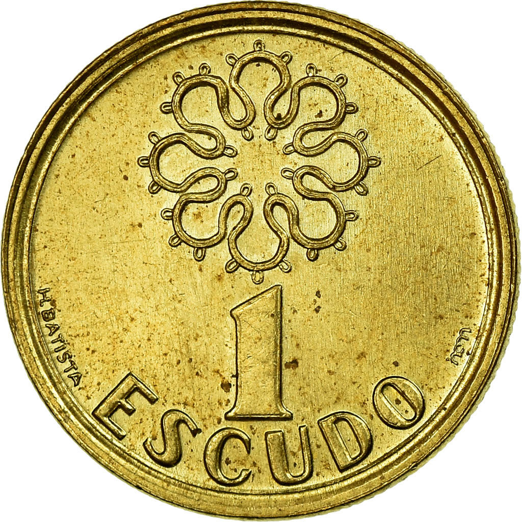 Coin, Portugal, Escudo, 1996, AU(55-58), Nickel-brass, KM:631