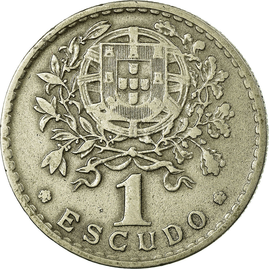 Moneta, Portogallo, Escudo, 1949, MB+, Rame-nichel, KM:578
