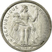 Coin, New Caledonia, Franc, 1981, Paris, AU(55-58), Aluminum, KM:10