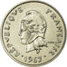Monnaie, Nouvelle-Calédonie, 10 Francs, 1967, Paris, TTB, Nickel, KM:5