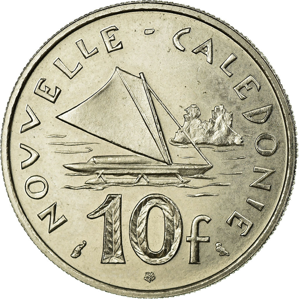 Monnaie, Nouvelle-Calédonie, 10 Francs, 1967, Paris, TTB, Nickel, KM:5