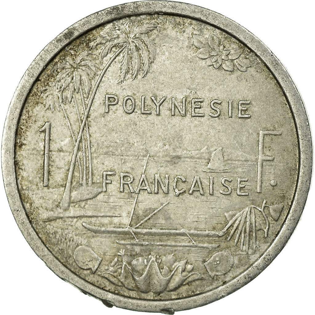 Moneda, Polinesia francesa, Franc, 1979, Paris, BC+, Aluminio, KM:11