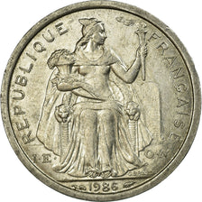 Monnaie, French Polynesia, Franc, 1986, Paris, SUP, Aluminium, KM:11