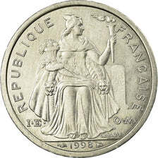 Monnaie, French Polynesia, 2 Francs, 1998, Paris, SUP, Aluminium, KM:10