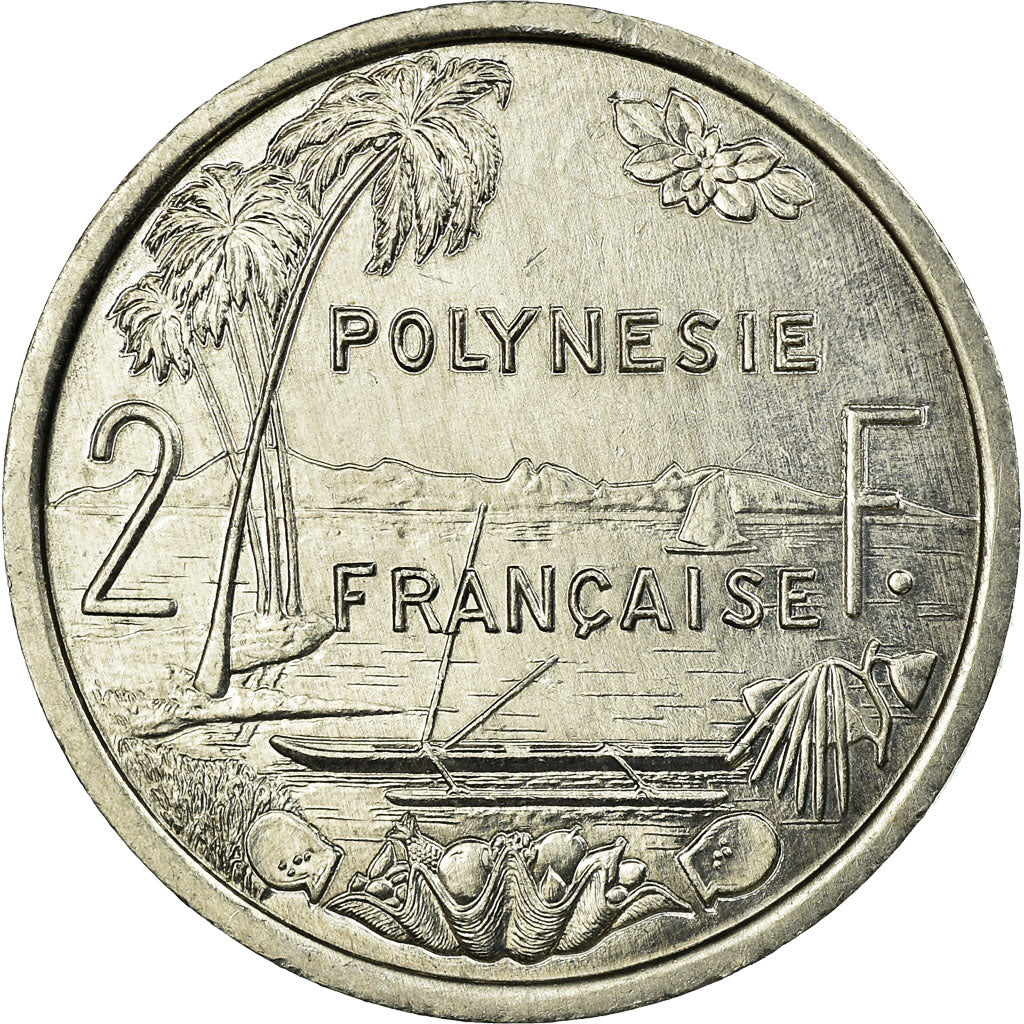 Monnaie, French Polynesia, 2 Francs, 1998, Paris, SUP, Aluminium, KM:10