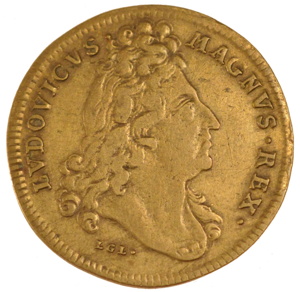 France, Royal, Token, VF(30-35), Copper, Feuardent #12928, 5.81