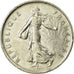 Coin, France, Semeuse, 5 Francs, 1977, Paris, AU(55-58), Nickel Clad