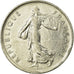 Coin, France, Semeuse, 5 Francs, 1977, Paris, AU(55-58), Nickel Clad