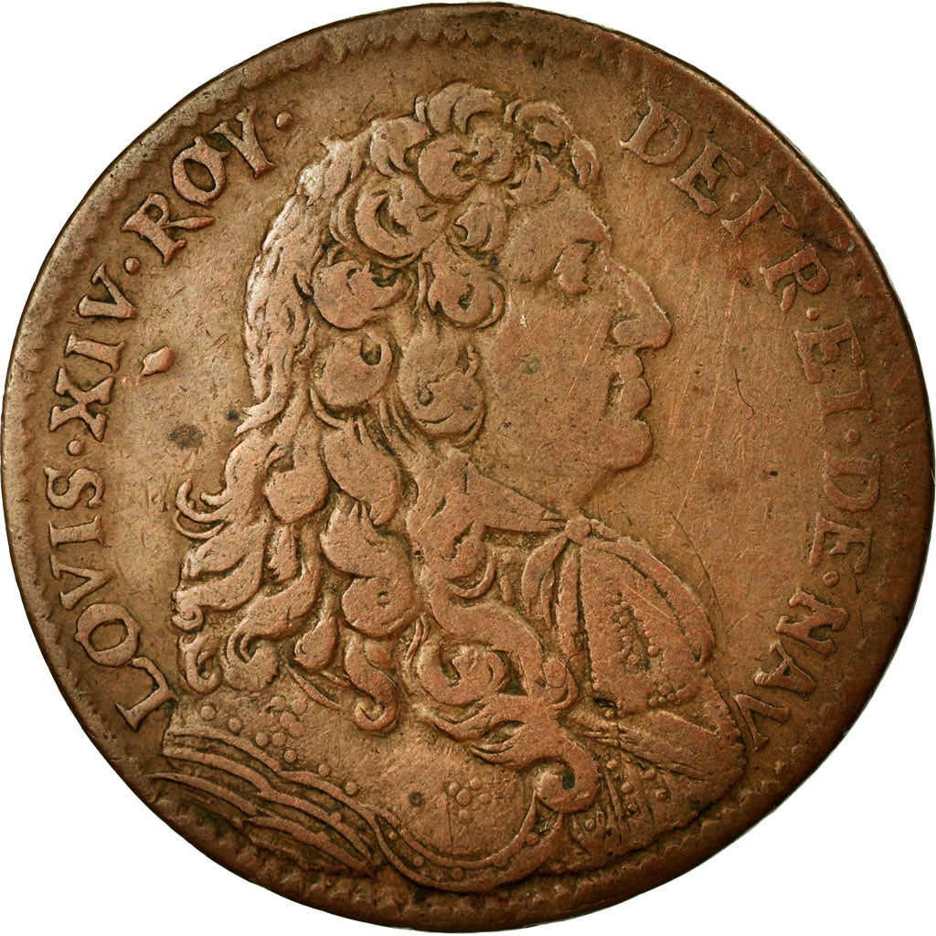 France, Token, Royal, VF(30-35), Copper, Feuardent:12698