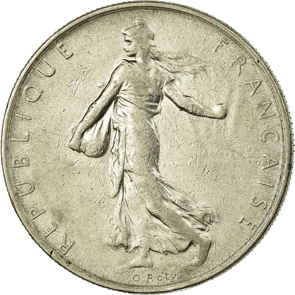 Münze, Frankreich, Semeuse, Franc, 1962, Paris, SS, Nickel, KM:925.1