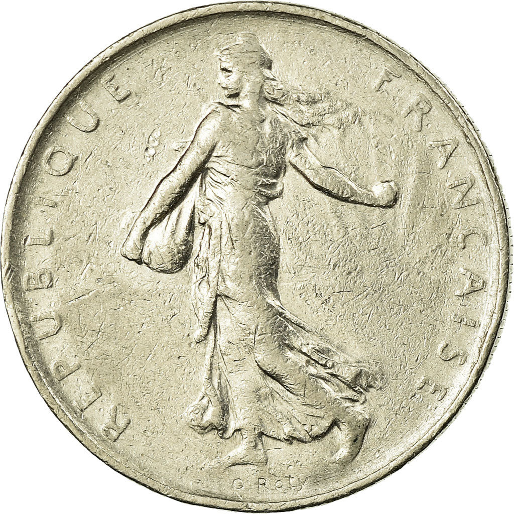 Moneda, Francia, Semeuse, Franc, 1966, Paris, EBC, Níquel, KM:925.1