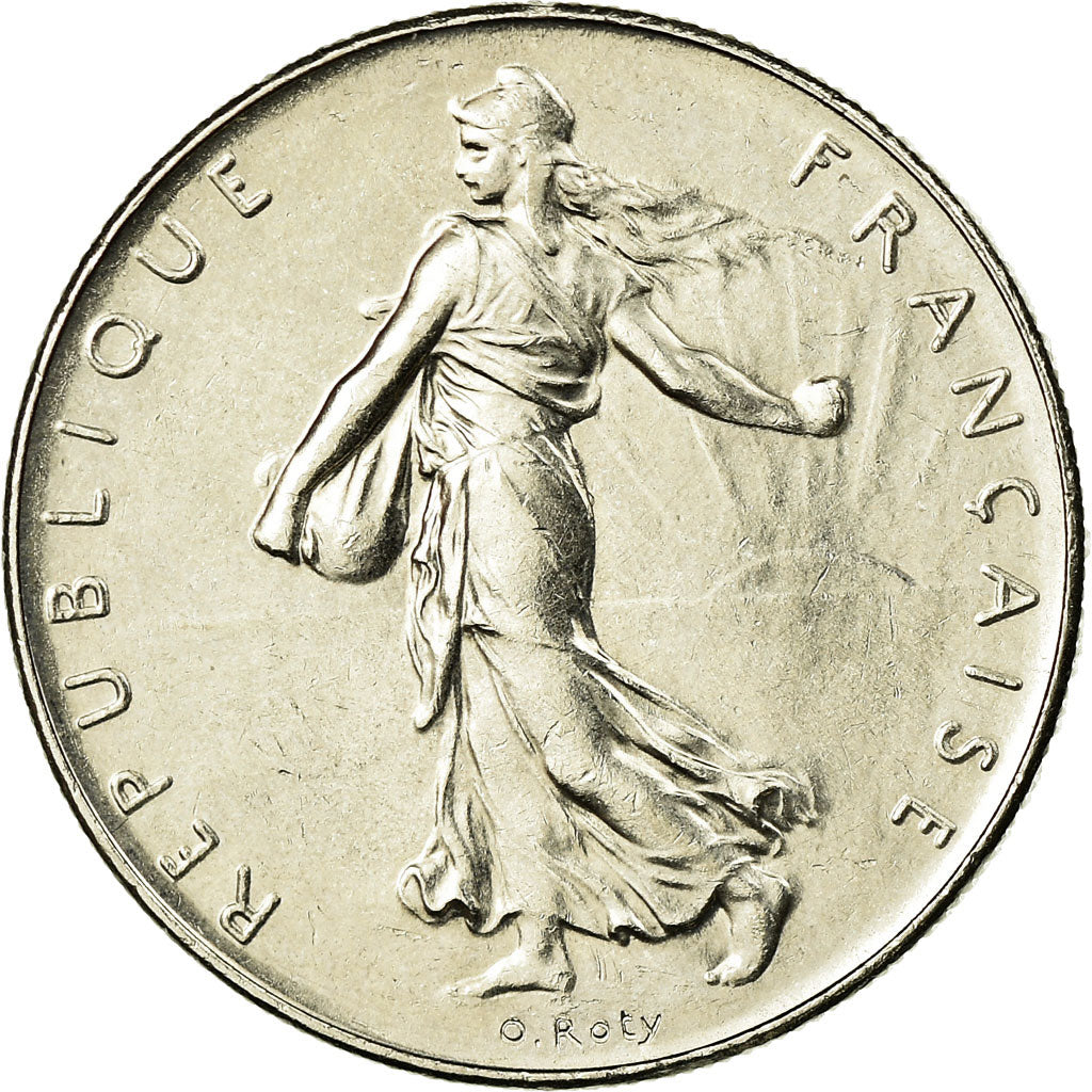 Moneda, Francia, Semeuse, Franc, 2001, Paris, MBC, Níquel, KM:925.1